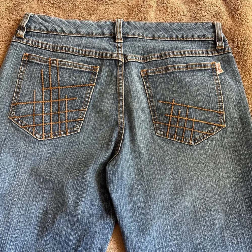 Tommy Jeans Y2K Cropped Capri Jeans Size 7 Cuffed Denim Low/Mid Rise - Picture 5 of 10